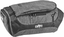CAMPZ Cyclepet Duffel Bag 50l, Grijs/zwart