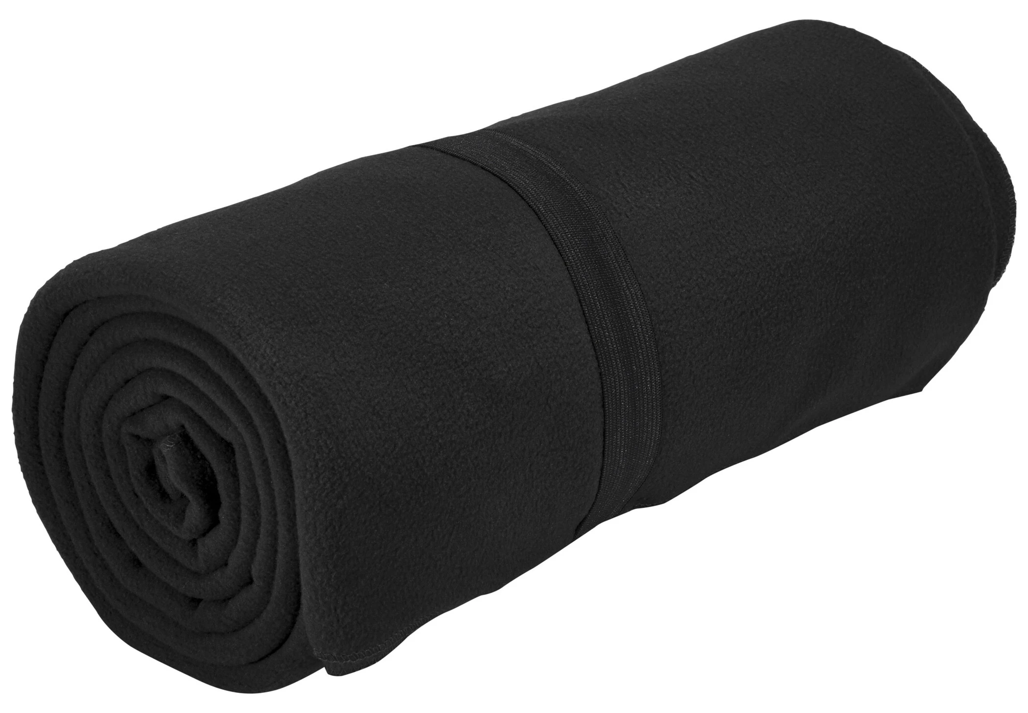 CAMPZ Fleece Deken, Zwart 1 CAMPZ Fleece Deken, Zwart