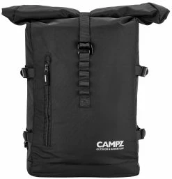 CAMPZ Travel Light Rugzak, Zwart