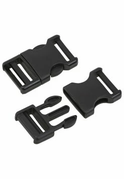 CAMPZ Sluitgesp 20mm, Zwart