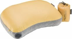 Cocoon Air-Core Down Kussen 30x41cm, Oranje/grijs