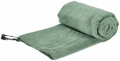 Cocoon Terry Microfiber Handdoek Light Medium, Groen