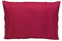 Cocoon Pillow Case Silk Cotton Small, Rood