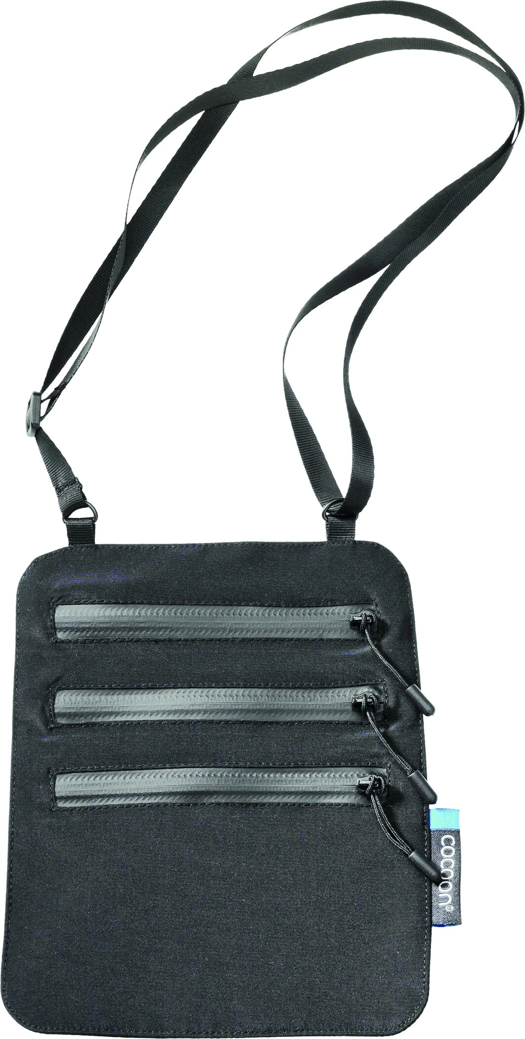 Cocoon Secret Nek Portemonnee Zijde, Zwart 1 Cocoon Secret Nek Portemonnee Zijde, Zwart