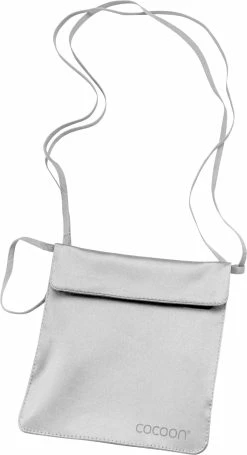 Cocoon Secret Paspoort Portemonnee Zijde, Grijs