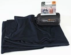 Cocoon Reisdeken Merino Wol/Zijde, Blauw