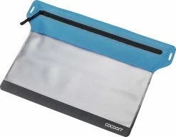 Cocoon Zippered Flat Reisdocumenten Tas S, Blauw/grijs