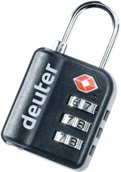 Deuter TSA Pad Lock, Zwart
