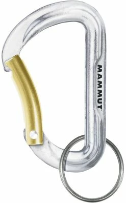 Mammut Element Mini Accessoire Karabijnhaak, Zilver/goud