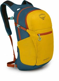 Osprey Daylite Plus Rugzak, Geel/petrol