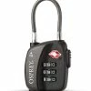 Osprey TSA 3 Dial Cable Lock, Zwart