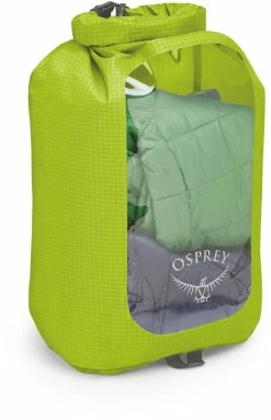 Osprey Ultralight 12 Drysack With Window, Groen