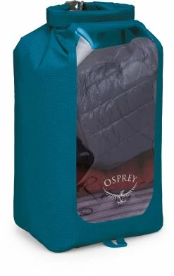 Osprey Ultralight 20 Drysack With Window, Blauw