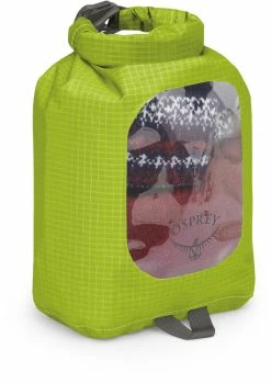Osprey Ultralight 3 Drysack With Window, Groen