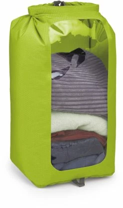 Osprey Ultralight 35 Drysack With Window, Groen