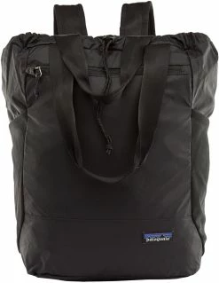 Patagonia Ultralight Black Hole Tote Bag, Zwart