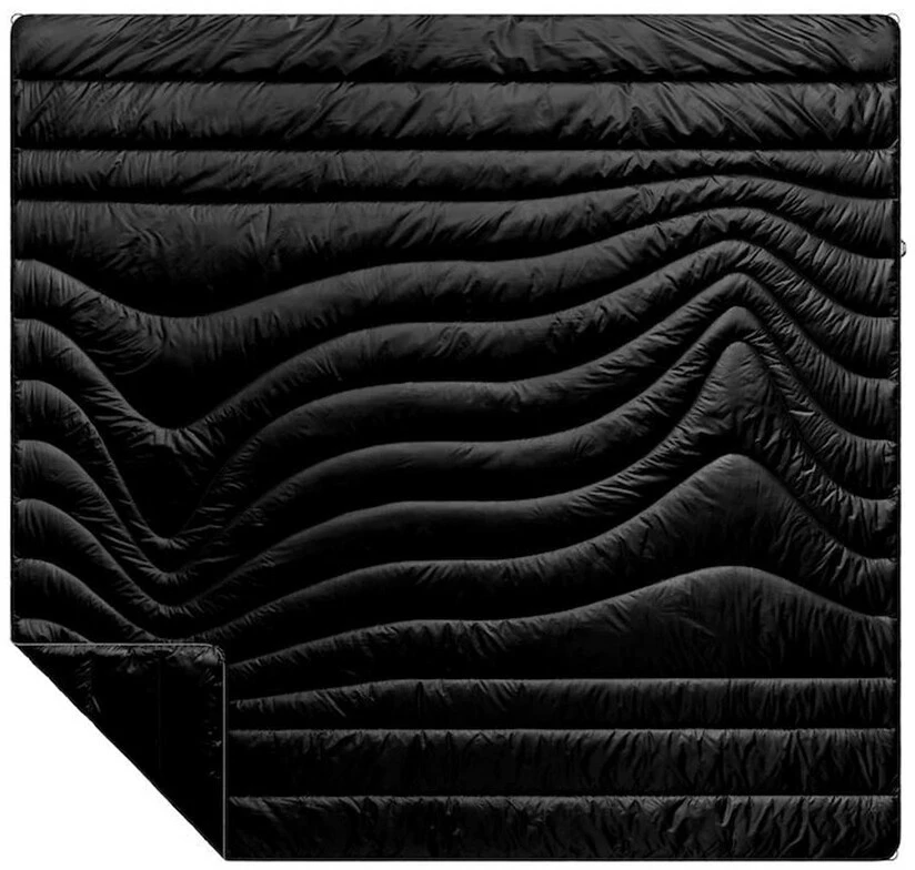 Rumpl Original Puffy Solid Blanket 2 Persons, Zwart 1 Rumpl Original Puffy Solid Blanket 2 Persons, Zwart