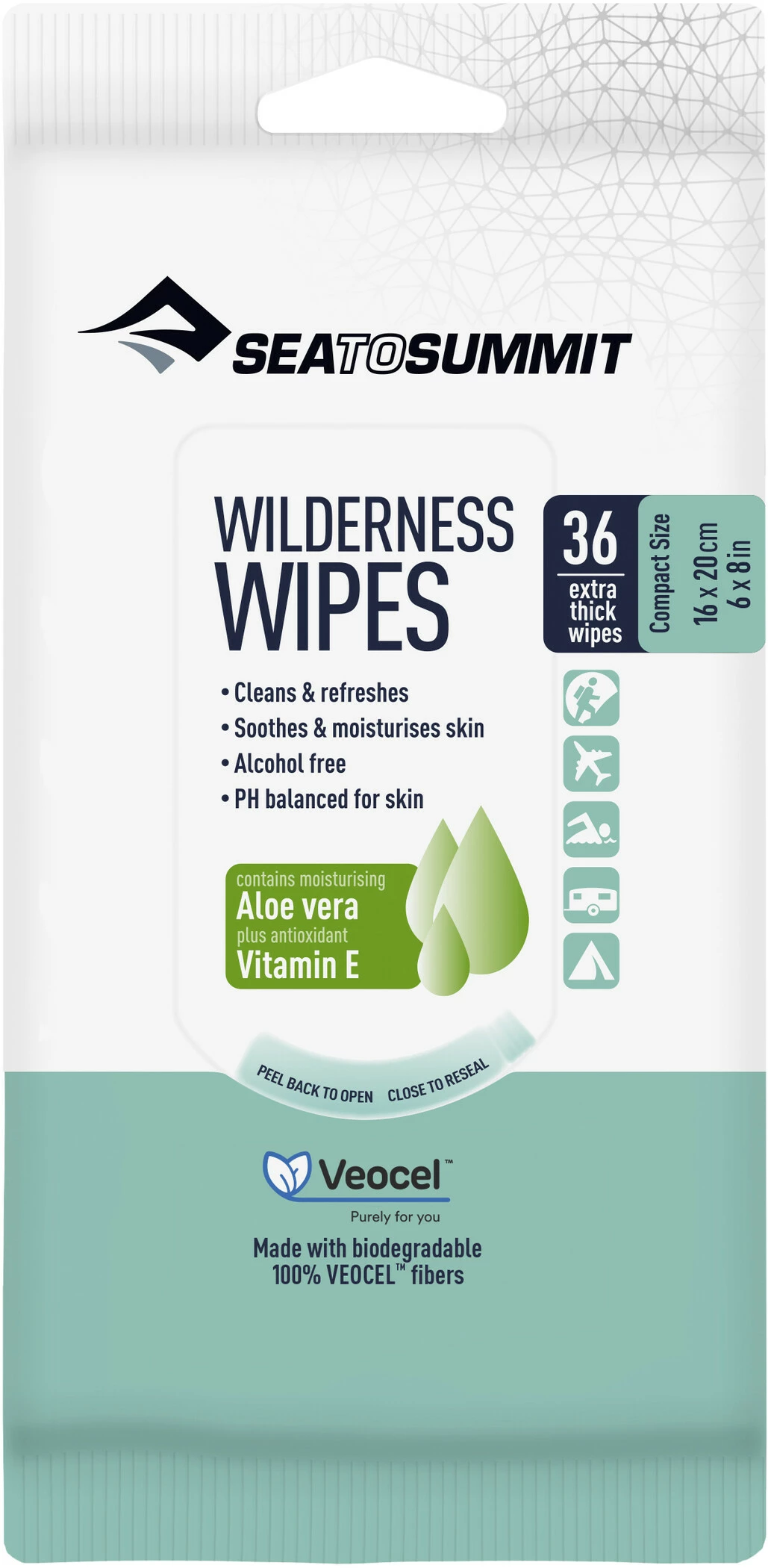 Sea To Summit Wilderness Wipes Compact 36 Pack 1 Sea To Summit Wilderness Wipes Compact 36 Pack