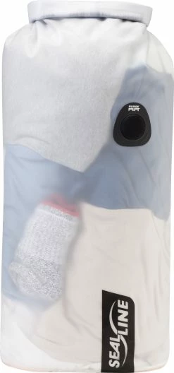 SealLine Discovery View Dry Bag 20l, Transparant/oranje