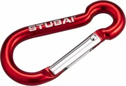 Stubai Attach Accessoire Karabijnhaak, Rood