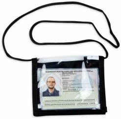 Tasmanian Tiger TT ID-Houder, Zwart